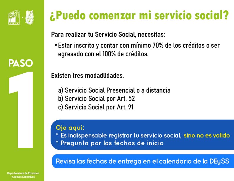 Servicio Social - la responsabilidad y el compromiso | IPN Oficial
